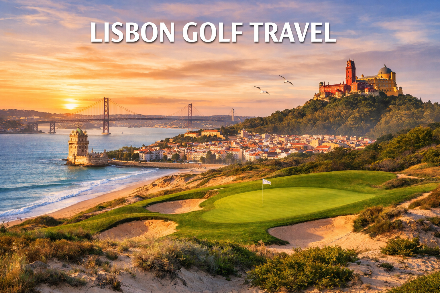 Lisbon golf travel image