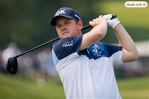 Robert MacIntyre on-course action