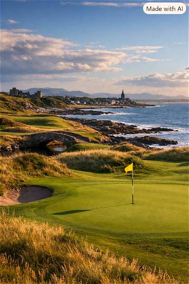 Scottish golf landscape